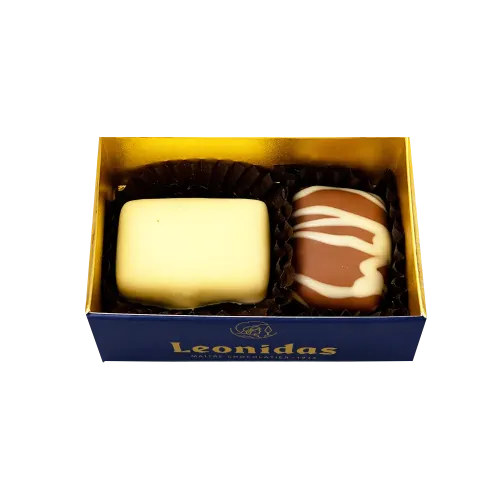 Leonidas 2-er Ballotin Butterfly Blau