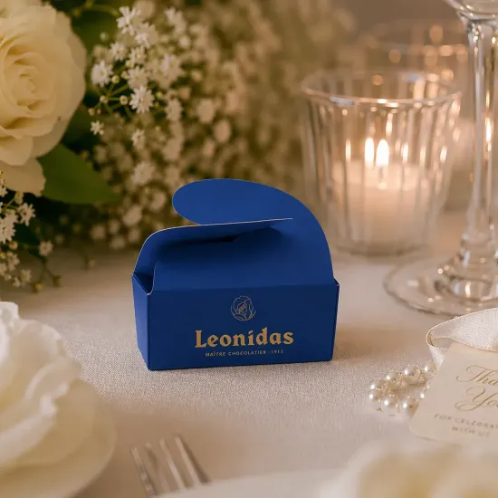 Leonidas 2-er Ballotin Butterfly Blau