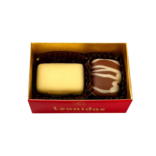 Leonidas 2-er Ballotin Butterfly Rot