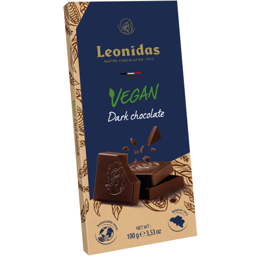 Leonidas Tafelschokolade Vegan Dark  Leonidas Tafelschokolade Vegan Dark
