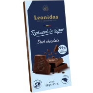 Leonidas Bar Low Sugar Dark 