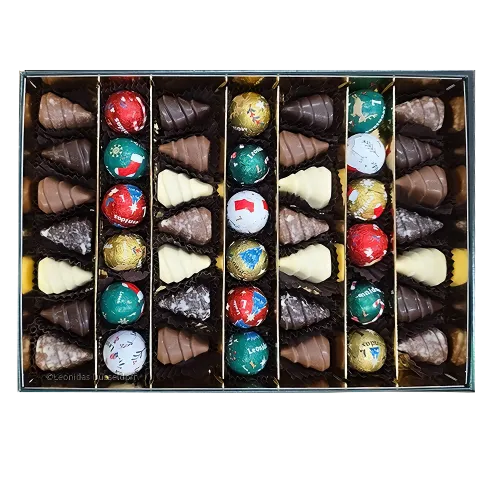 Leonidas Weihnachtsbox Grün L Leonidas Weihnachtsbox Grün L