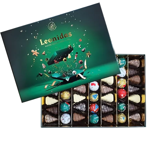 Leonidas Weihnachtsbox Grün L Leonidas Weihnachtsbox Grün L