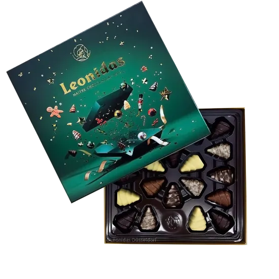 Leonidas Weihnachtsbox Grün M Leonidas Weihnachtsbox Grün M