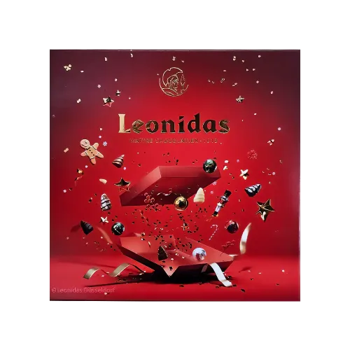 Leonidas Weihnachtsbox Rot L Leonidas Weihnachtsbox Rot L