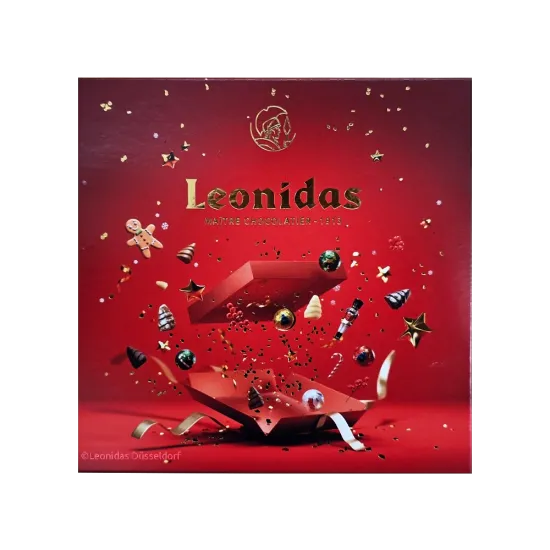 Leonidas Weihnachtsbox Rot L