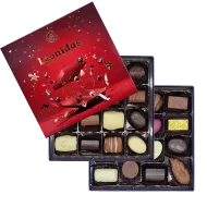 Leonidas Weihnachtsbox Rot L Leonidas Weihnachtsbox Rot L