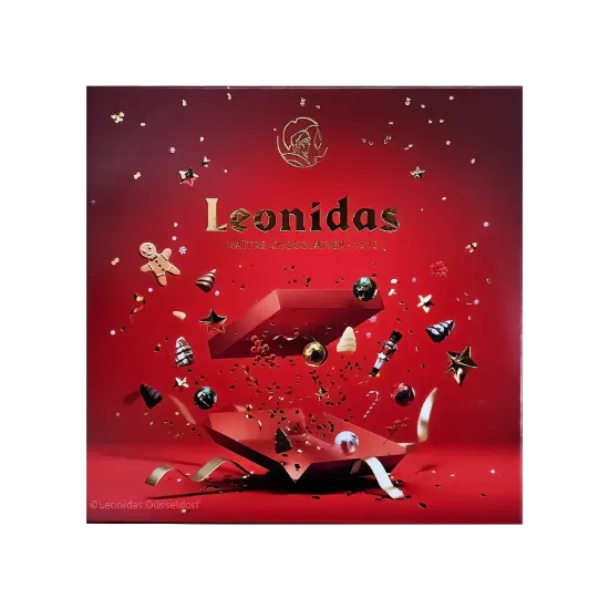 Leonidas Weihnachtsbox Rot M Leonidas Weihnachtsbox Rot M