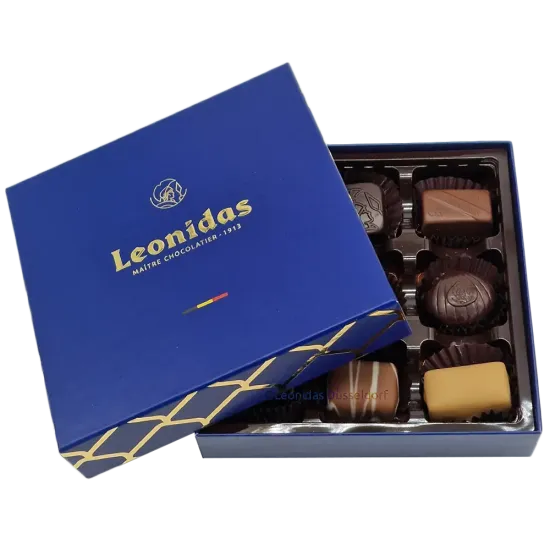 Leonidas Heritage Blau S Geschenkbox