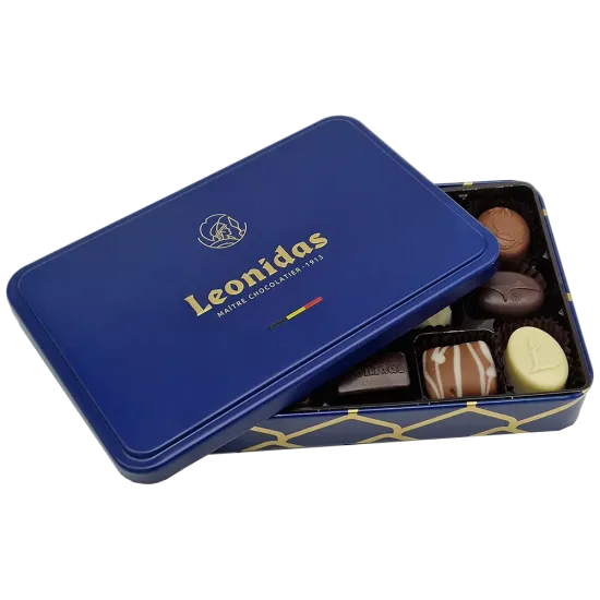 Leonidas Royal Blue Metal Geschenkbox