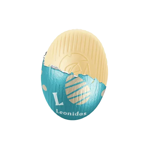 Leonidas Osterei Weiß 