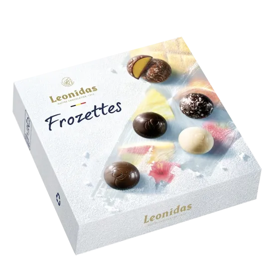 Leonidas Geschenkbox – Frozettes (gefrorene Pralinen)