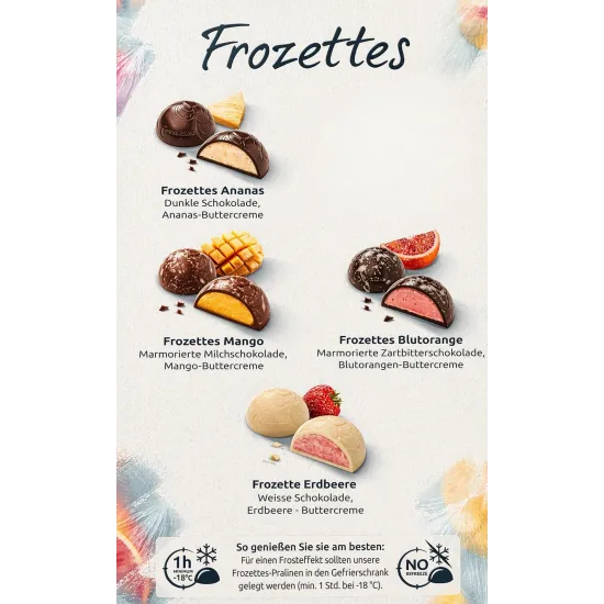 Leonidas Geschenkbox – Frozettes (gefrorene Pralinen)