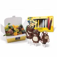 Kinder Geschenkset – Lollipops, Schokolade & Jelly Fruits